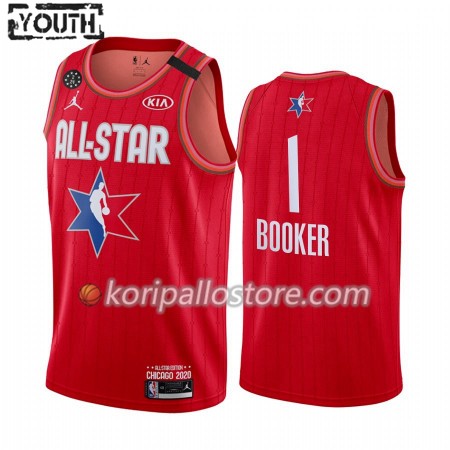 Phoenix Suns Devin Booker 1 2020 All-Star Jordan Brand Punainen Lasten Pelipaidat Swingman